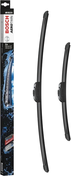 Aerotwin Silecek Seti Honda Civic Fc5 (2017-2021), Hr-V (2015-2020), Jeep Cherokee (2014-2018), Renault Kadjar (2015 Sonrası), [650/450 Mm] Ar813S 3397118912 ürün görseli 1