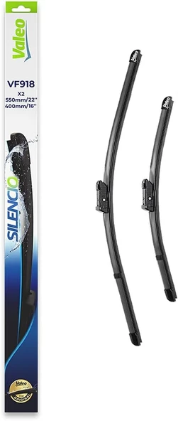 Valeo Silencio Flat Blade Set Silecek Seti Ford Ecosport (2013 Sonrası) (550+400 Mm) 577918 ürün görseli 1