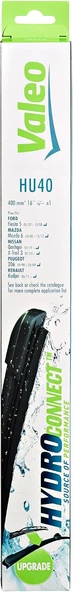 Valeo Hydroconnect Upgrade Silecek Toyota Auris (2009-2012), Chevrolet Captiva (2011 Sonrası), Dacia Dokker (2015-2021), (400 Mm) 578571 ürün görseli 1