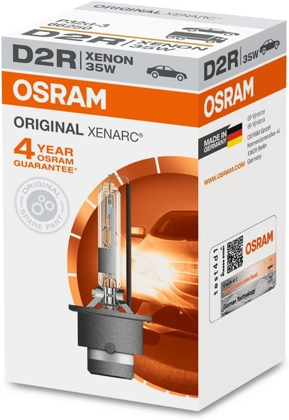 (X) Ampul Desarjli 35W (D2R) Xenarc Os66250 ürün görseli 1