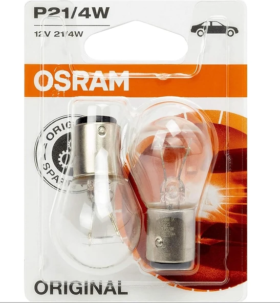P21/4W Yeni Nesil Ampül 12V 21/4W Çiftli (Çift Duy) ürün görseli 1