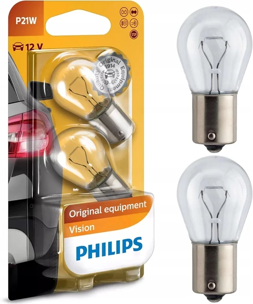 P21W Stop Sinyal Ampulü 12 V - 2'Li Paket ürün görseli 1