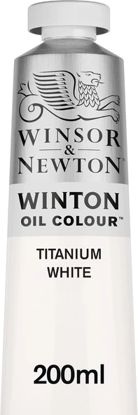 Winsor & Newton Winsor&Newton Winton Yağlı Boya, 200Ml, Titanium White 644 (40) ürün görseli 1