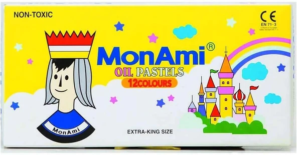 Monami Pastel Boya Seti 12 Renk ürün görseli 1