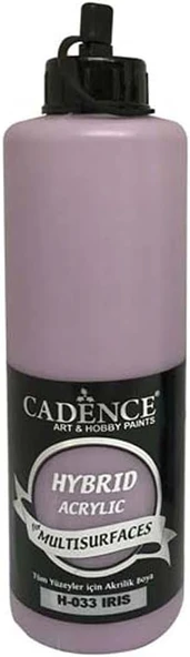 Cadence Hybrid Multisurface Akrilik Boya 500 Ml. H-033 İri̇s ürün görseli 1