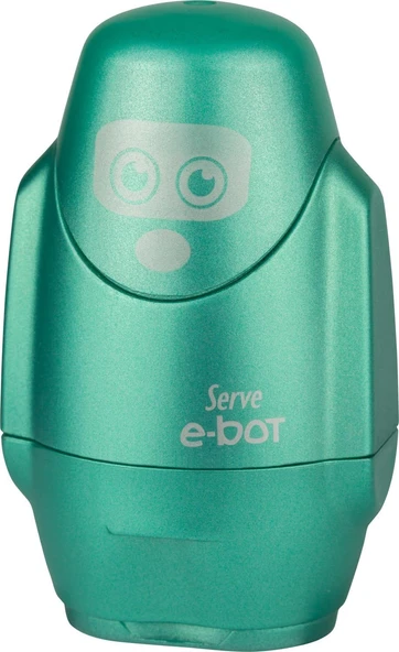 Serve E-Bot Silgili Kalemtiras Metalik Yeşil Tekli ürün görseli 1
