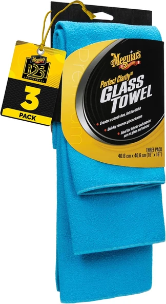 Meguiar'S X190300 Perfect Clarity Cam Bez, 3'Lü Paket ürün görseli 1