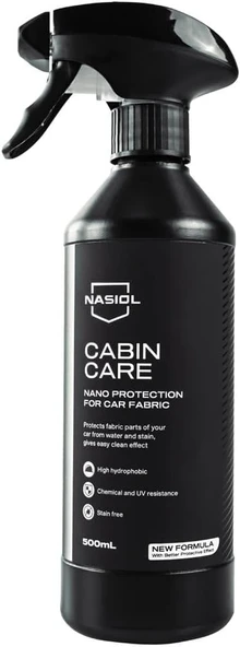 Nasiol Cabincare Araç Kumaş Yüzey Nano Kaplama-500 Ml-Koltuk,Tente Su İtici,Araç İç Bakım, Detailing, Araç Koltuk Döşeme Koruyucu, Önleyici Sprey ürün görseli 1