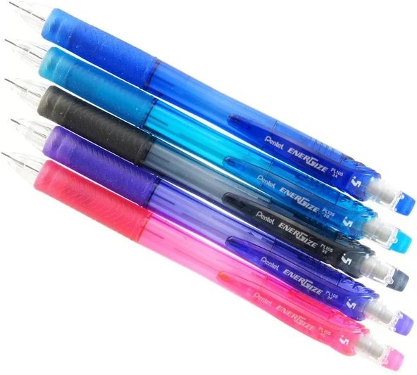 Pentel 0.5 Mm - Kauçuk Tutaçlı Versatil - Energi̇ze Mavi̇ ürün görseli 1