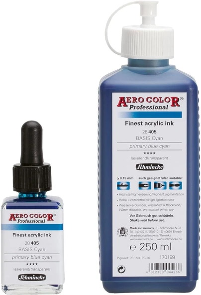 Schmincke Aero Color Sapphire Mürekkep 28Ml ürün görseli 1