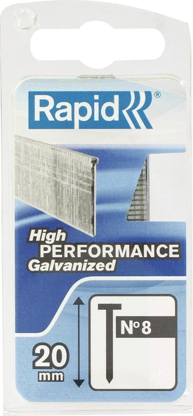 Spitze N ° 8 Rapid Agraf – Ölçüler 20 Mm – 750 Uçlar ürün görseli 1
