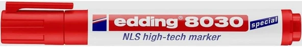 Edding 8030 Nls Yüksek Teknoloji Markörü - Kırmızı - 1 Kalem - 1,5-3 Mm Yuvarluk Uç ürün görseli 1