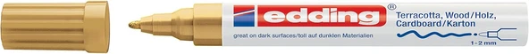 Edding Edding 4040 Creative Mat Boya Kalemi, 1-2 Mm, Altın ürün görseli 1