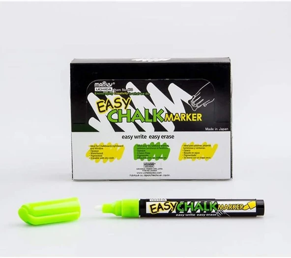 Uchida Marvy 470 Green Markör, Yeşil ürün görseli 1