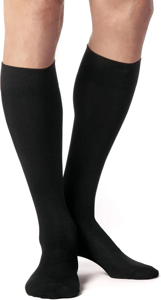 Skywalk Unisex Uçuş Çorabı Siyah 2 ürün görseli 1