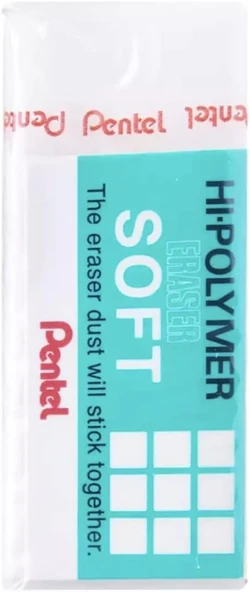 Pentel Zes08 Hi-Polymer Silgi - - Ekstra Yumuşak ürün görseli 1