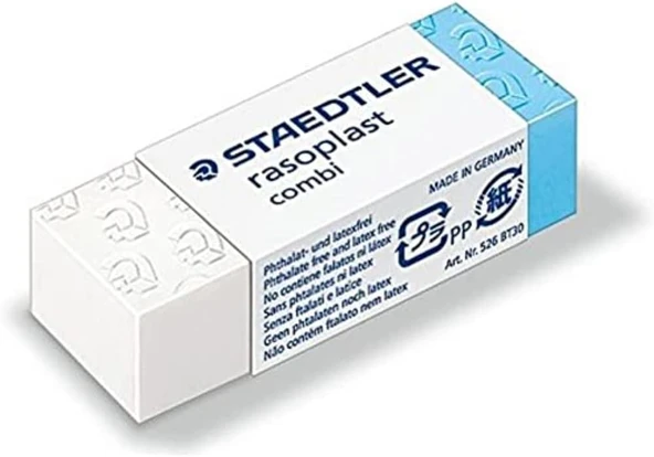 Staedtler 526 Bt30 Rasoplast Combı Silgi 43X19X13 Mm ürün görseli 1