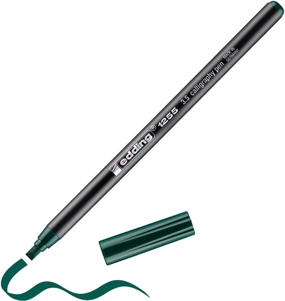 Edding 1255 Kaligrafi Kalemi - Çam Yeşili - 1 Kalem - Kaligrafi Ucu 3,5 Mm ürün görseli 1