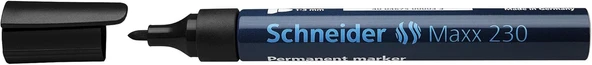 Schneider Maxx 230 Yuvarlak Uç Permanent Markör 1-3 Mm Si̇yah ürün görseli 1