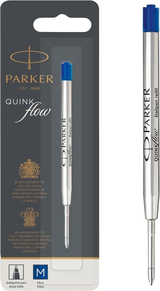 Parker 1950371 Quinkflow Tükenmez Kalem Yedeği, Orta Kalınlıkta Uç, ürün görseli 1