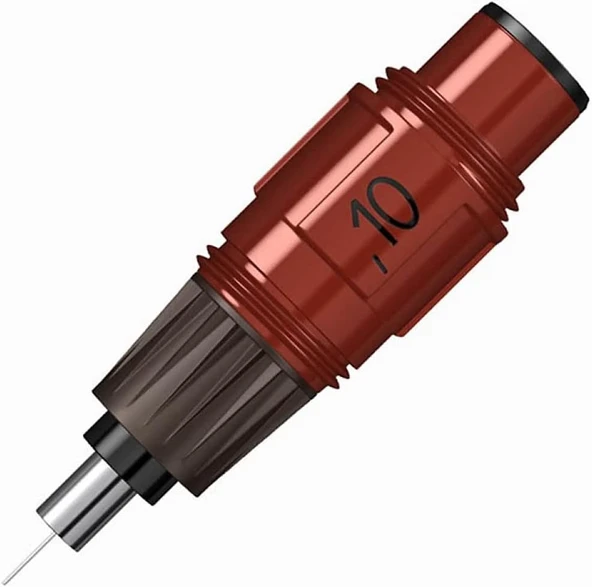 Rotring Isograph Teknik Çizim Kalemi Yedek Ucu, 0,1 Mm, Koyu Kırmızı ürün görseli 1