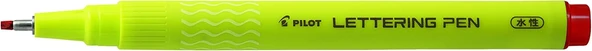 Pilot Lettering Klgr (2.0) - Kırmızı ürün görseli 1