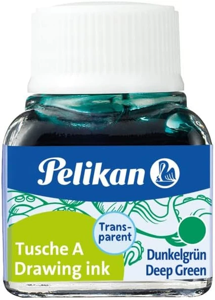 Pelikan Çini Mürekkebi 7 Koyu Yeşil ürün görseli 1