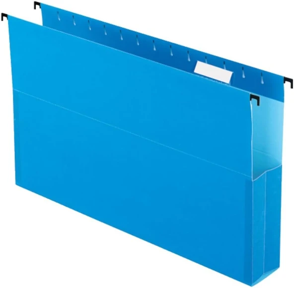 Pendaflex Surehook Güçlendirilmiş Askılı Kutu Dosyası, 2 Inç, Yasal, Mavi, 1/5 Kesim, Kutu Başına 25 (59302Ee) ürün görseli 1