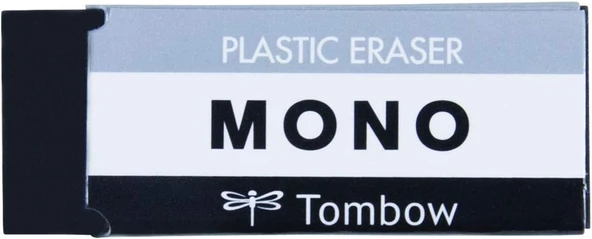 Tombow Mono Silgi, 17X11X43Mm, Siyah ürün görseli 1