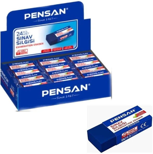 Pensan Pss-24 M-Sınav Silgisi (24 Lü) - Pe99909Ssmavi̇ ürün görseli 1