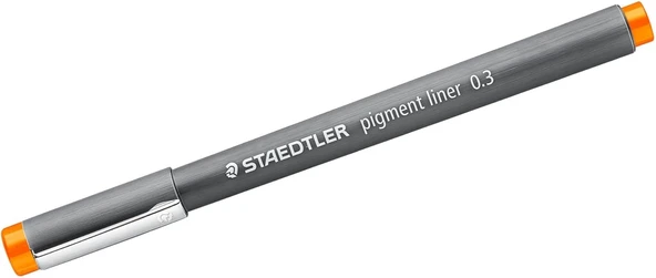 Staedtler 308 034 Pigment Liner Turuncu 0.3 Mm ürün görseli 1