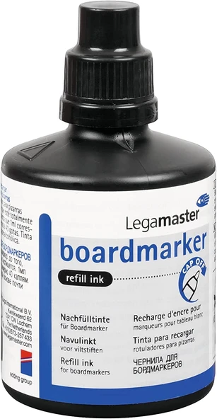 Legamaster 1199 Beyaz Yazı Tahtası Kalemi Yedek Mürekkebi - Siyah - 100Ml ürün görseli 1