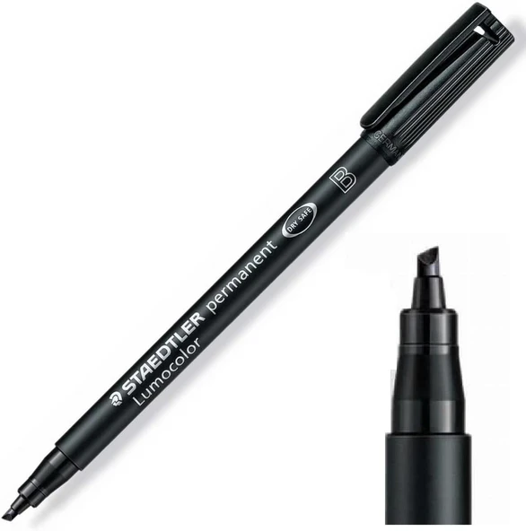 Staedtler 3149 Permanent Markör B Siyah 1.02.5 Mm ürün görseli 1