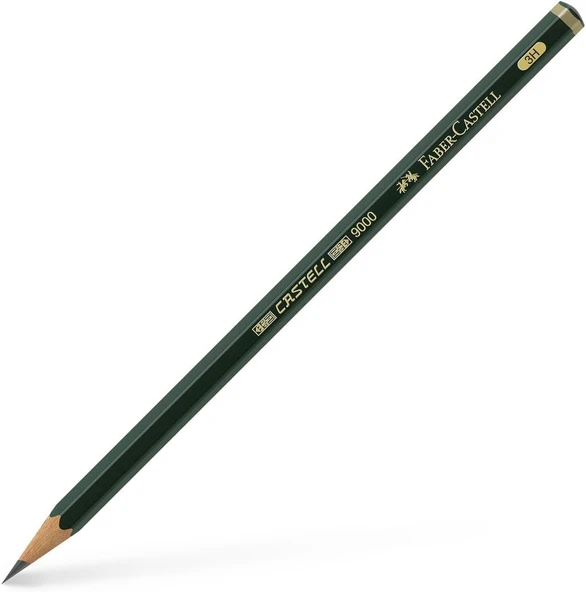 Faber-Castell Kalem Castell 9000, Sertlik Derecesi: 3H = 3 ürün görseli 1
