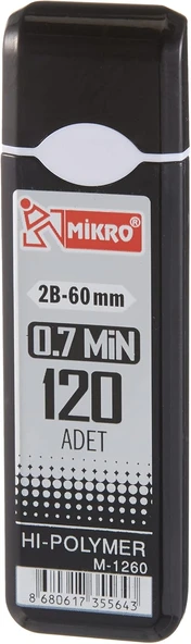 Mikro M-1260 60 Mm Kurşun Kalem Ucu 0.7 Mm ürün görseli 1