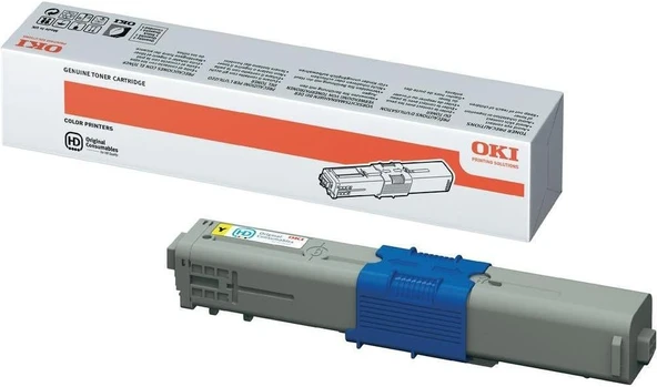 Oki 44469722 °C510, C530, Mc561 Toner Kartuşu Standart 5.000 Sayfa 1-Pack, Sarı ürün görseli 1