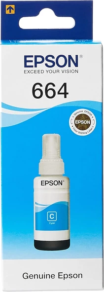 Epson C13T66424A Kartuş-Cyan 70Ml L550/L200/L220/L355/L365 ürün görseli 1