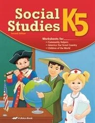 Social Studies K5 – Abeka 5 Jahre Alt Kindergarten Student Aktivitätenbuch ürün görseli 1