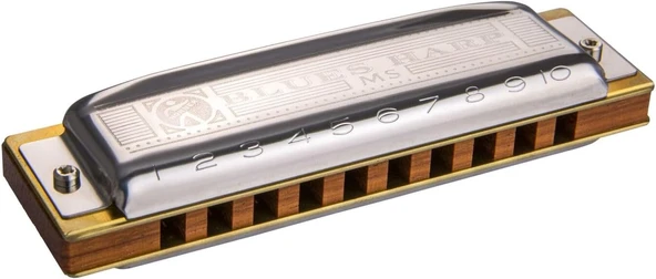 Hohner Accordions 532Bxe Blues Harp Ms Modüler Sistem Diatonic Harmonica, E-Major ürün görseli 1