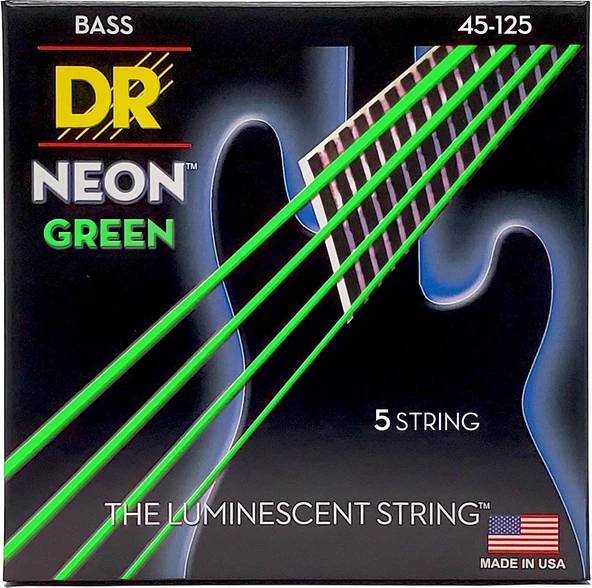 Dr Strings Ngb5-45 Kaplamalı Nikel Bas Telleri Orta Boy ürün görseli 1