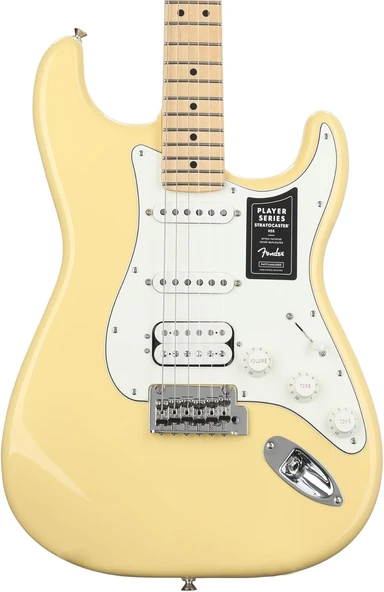 Fender Player Stratocaster Hss Buttercream - Maple Elektro Gitar ürün görseli 1