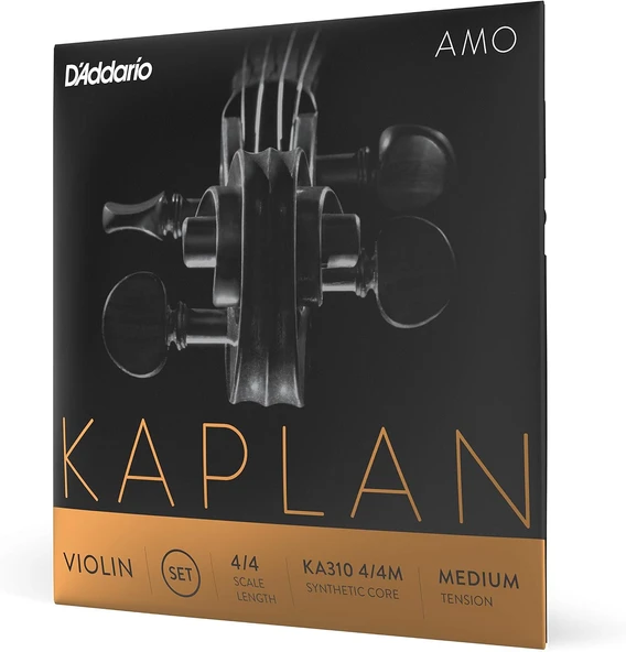 D'Addario Ka310 4/4M Kaplan Amo Set Keman Teli ürün görseli 1