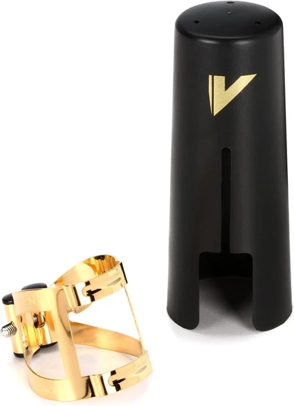 Vandoren Lc57Dp M/O Ligatür Alto Saksafon Için Plastik Kapak; Yaldızlı Kaplama ürün görseli 1