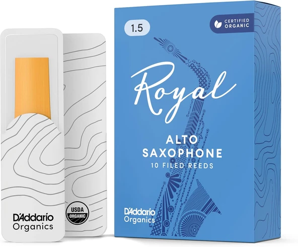 Rico 1.5 Alto Sax Için Güçlü Sazlık (10'Lu Paket) ürün görseli 1