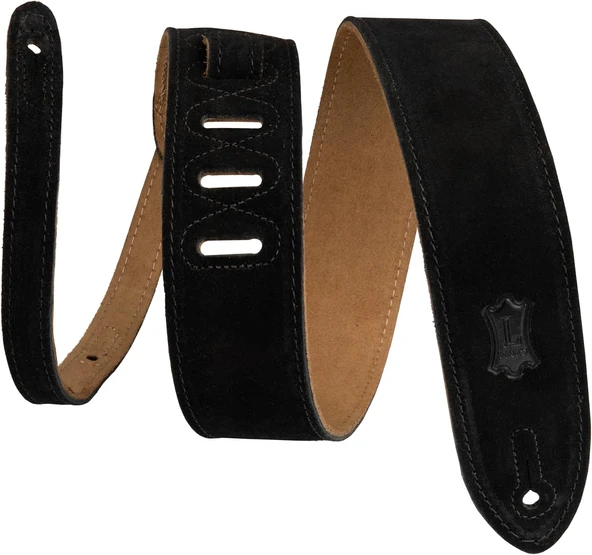 Levy'S Leathers Ms12-Blk 5 Cm Süet Deri Kayış - Siyah ürün görseli 1