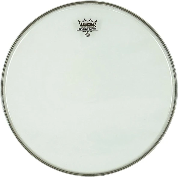 Remo Bd-0312-00- Diplomat Clear Şeffaf 12Inc Deri ürün görseli 1
