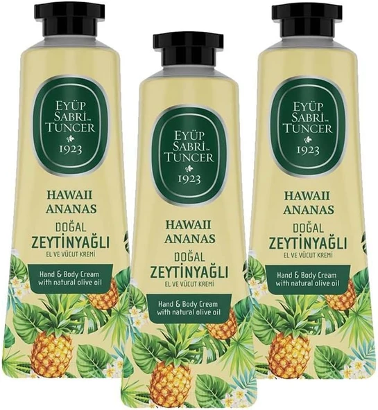 El Vücut Kremi Havaii Ananas 50 Ml X 3 ürün görseli 1