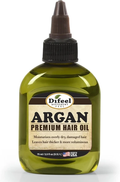 Difeel Doğal Saç Yağı - Argan Yağı 2,5 Ons ürün görseli 1