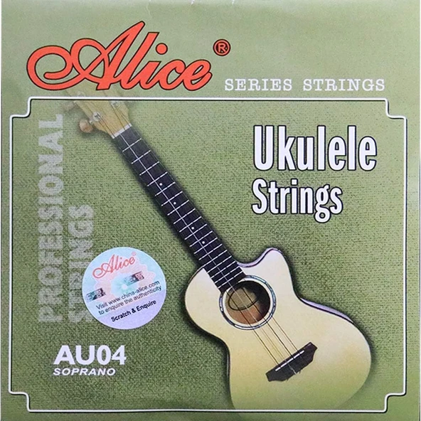 Alice Au04 / Ukulele Strings Light ürün görseli 1