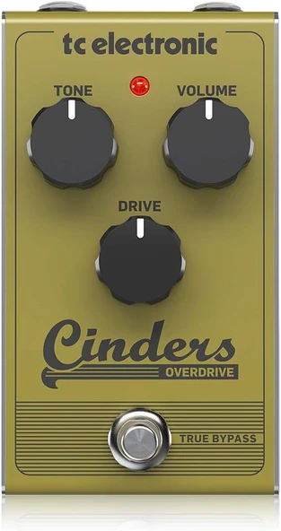 Tc Electronic Cinders Overdrive Pedal ürün görseli 1